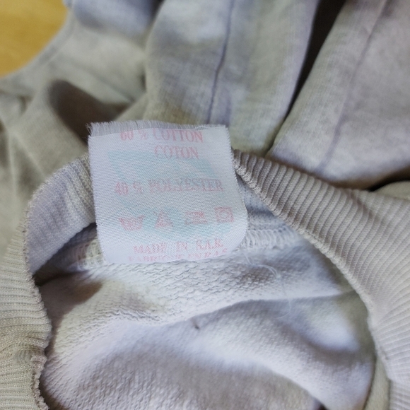 Vintage gray crew neck pullover sweater fit large - Picture 10 of 12